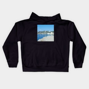 Summer Sunset In Crete sightseeing trip photography from city scape Crete Greece summer Kids Hoodie